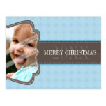 HOLIDAY PHOTO POSTCARD :: decorativeband 1L