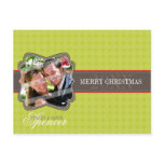HOLIDAY PHOTO POSTCARD :: decorativeband 3L