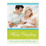 HOLIDAY PHOTO POSTCARD :: softly diamonds 3