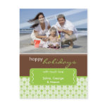 HOLIDAY PHOTO POSTCARD :: spotted bracket P2 postcards