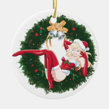 Holiday Pinup Ornament