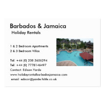 Holiday Rentals Business Cards