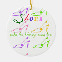 Holiday Shopping for Girls Who Love Shoes Ornament