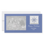 Holiday Snowflake Photo Cards