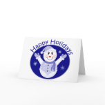 Holiday Snowman cards