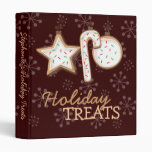 Holiday Sugar Cookie Trio Treats Recipe Binder