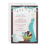 Holiday Theme Baby Shower Invitations {Baby Boy}