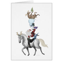 Holiday Vaulting Greeting Card