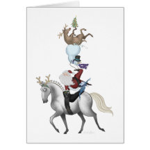 Holiday Vaulting Notecard