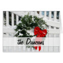 Holiday Wreath • Personalized cards
