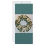 Holiday Wreath Custom Rack Card