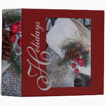 Holidays Album 3 Ring Binder