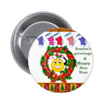 Holiday's_ heureux Button_by Elenne Pin's