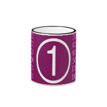 Holistic Purple Super Star NumberOne Mugs