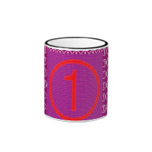 Holistic Purple Super Star NumberOne Mugs