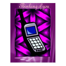 Holla back, Thinking of you_ Post Cards
