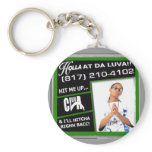 Holla C. Luva Keychain