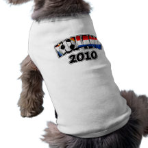 Holland 2010 dog tee shirt