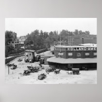 Holland American Docks: 1900 Posters