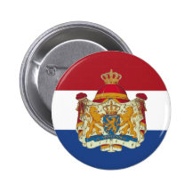 Holland with Arms Button