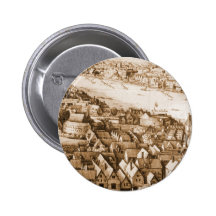 Hollar's Globe Theatre Long View of London Button