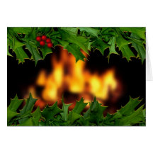 Holly and Hearth Christmas card
