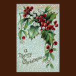 Holly and Mistletoe Berries posters