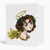 Holly Angel 3 Ring Binders