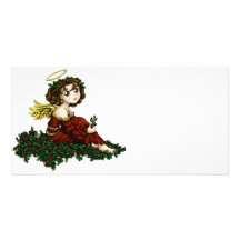 Holly Angel Customized Photo Card