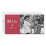 Holly Berries Holiday Photo Greeting