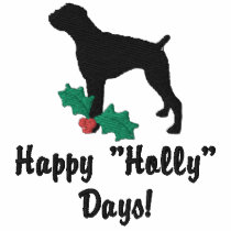Holly Boxer Embroidered Shirt (Polo)