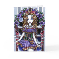 "Holly" Christmas Party Fairy Card