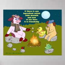 Holly Cow, "Friendship Fire" Poster