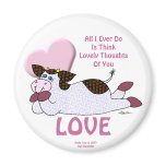 Holly Cow "Lovely Thoughts" magnets