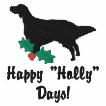 Holly English Setter Embroidered Shirt