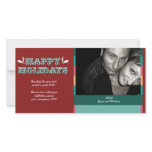 Holly Holiday Photo Card photo cards