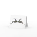 Holly & Ivy Reindeer Greeting Card