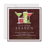Holly Jolly Christmas Cocktail Party Invitation