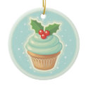 HollyDay Cupcake ornaments