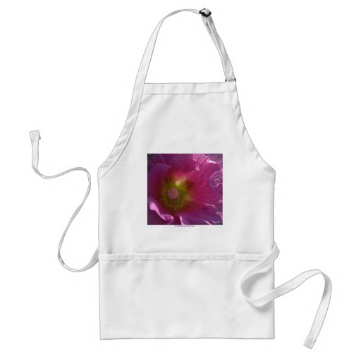 Hollyhock Flower Aprons