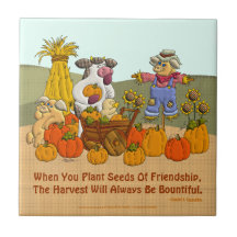 Holly's Friendship Harvest Tiles