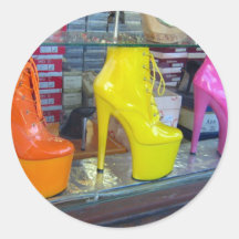 Hollywood Blvd Shoes Stickers