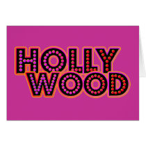 Hollywood Greeting Card