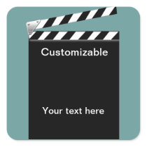 Hollywood Clapper Board Customizable