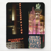 Hollywood Collage Mousepad