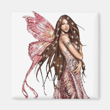 Hollywood Fairy Refrigerator Magnet