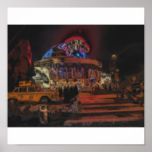 Hollywood In Chrome Poster