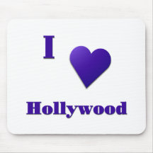 Hollywood -- Midnight Blue Mouse Pad