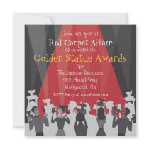 Hollywood Movie Award Party Invitation