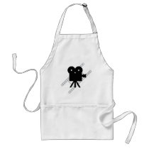 hollywood movie cine camera film aprons